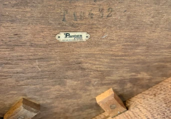 Art Deco Modernist Octagonal Side Table by Paul Bromberg for Pander, 1920s